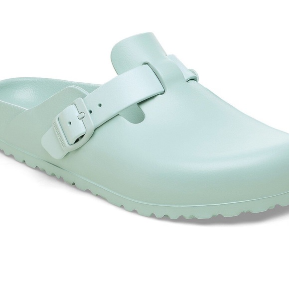 Birkenstock Boston EVA Clogs-Slides. Size W8 M6 EU39. Surf Green/Mint. NWT! - Picture 3 of 15